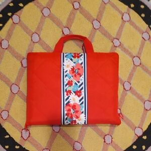 Vera Bradley Red and Blue Floral Bag